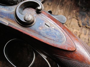 12 gauge W. & C. Scott double barrel shotgun, 1885, incredible condition