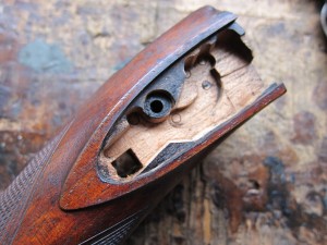 12 gauge W. & C. Scott double barrel shotgun, 1885, incredible condition