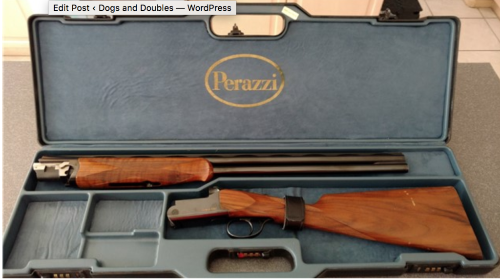 Auction alert: Perazzi MX3 26" 20g, OU, straight grip...