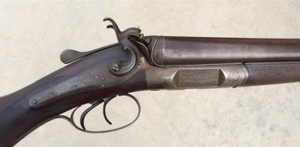 NO RESERVE, Excellent and Unique 12 gauge J&W Tolley English Hammergun