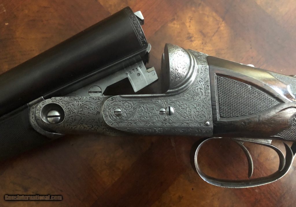 Extremely Rare 12g Parker AAHE SxS Pigeon gun with very important provenance: