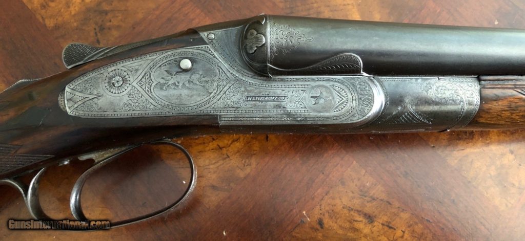 Fantastic and Extremely Rare Original Lefever BE Grade 16ga SxS Shotgun