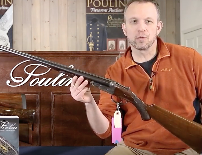 PoulinAuctions.com, Spring, 2019 sale, Lot: 1089, PARKER DHE GRADE SXS SHOTGUN