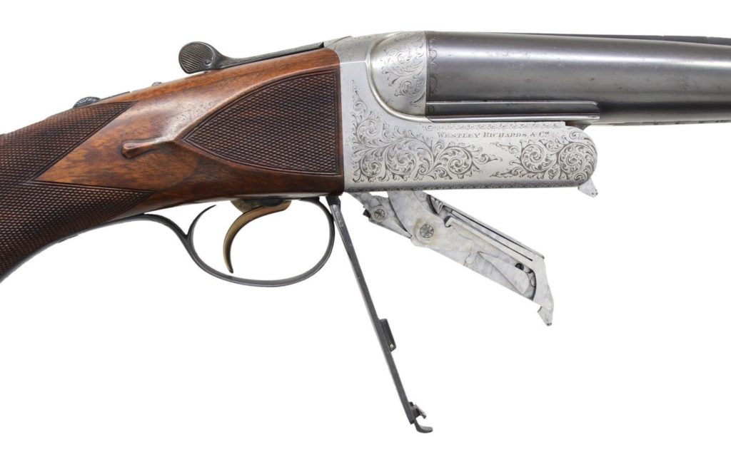 Auction alert: Westley Richards .470 NE Droplock double rifle...