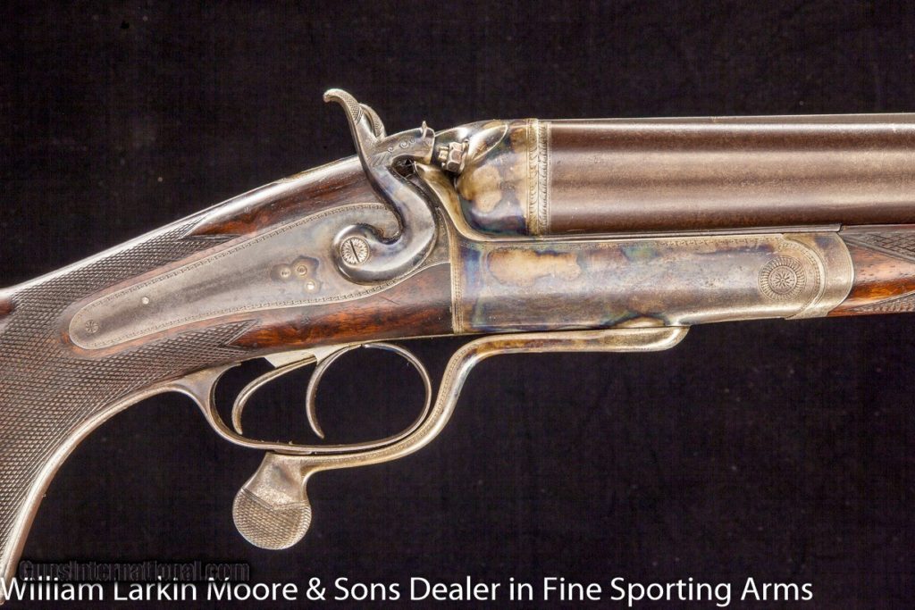 HOLLAND & HOLLAND 8 BORE HAMMER EXPRESS DOUBLE RIFLE