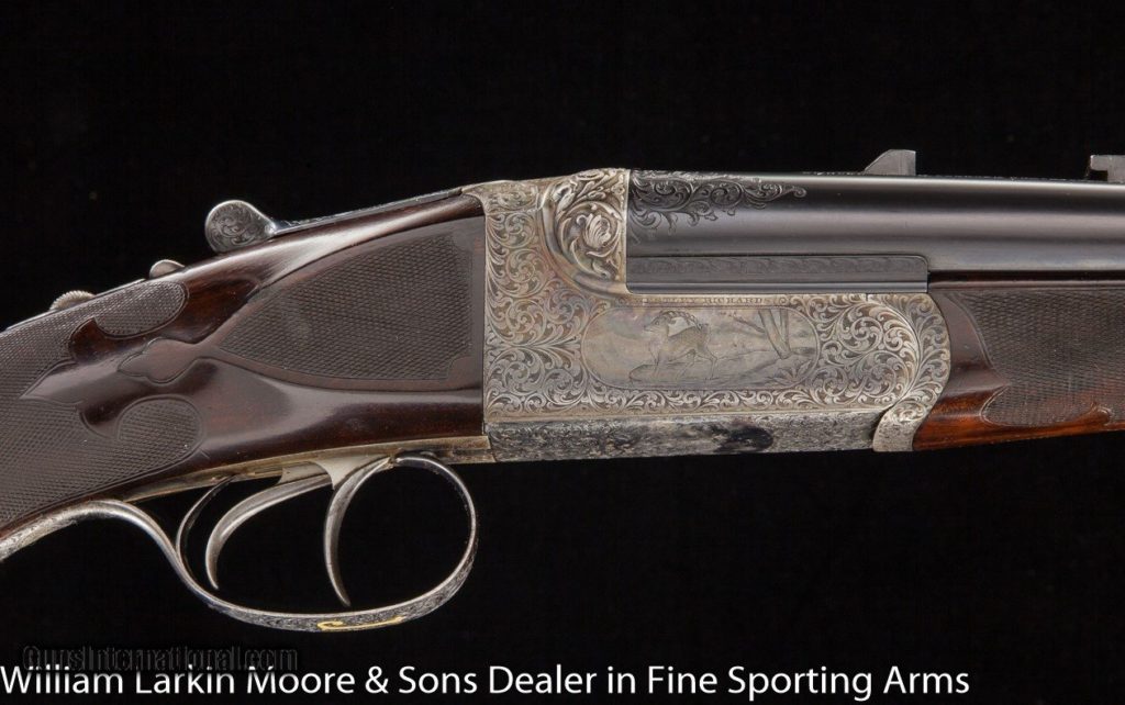 WESTLEY RICHARDS Deluxe Droplock Express .318 Accelerated Express Cased Mfg 1913 Outstanding condition