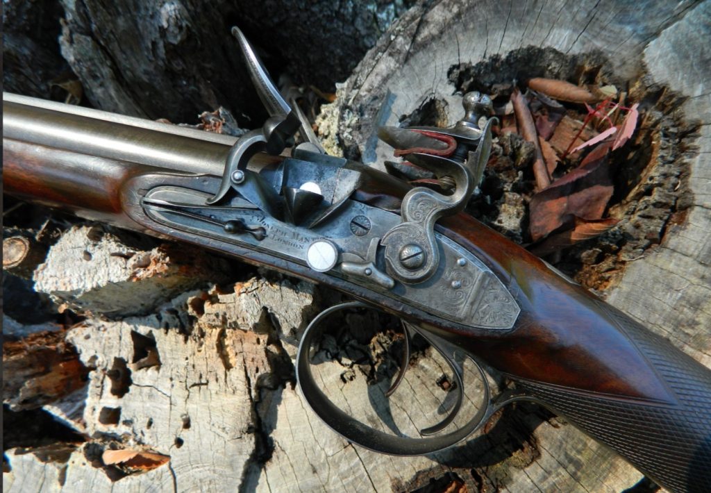 Joseph Manton SxS Flintolock 22-bore