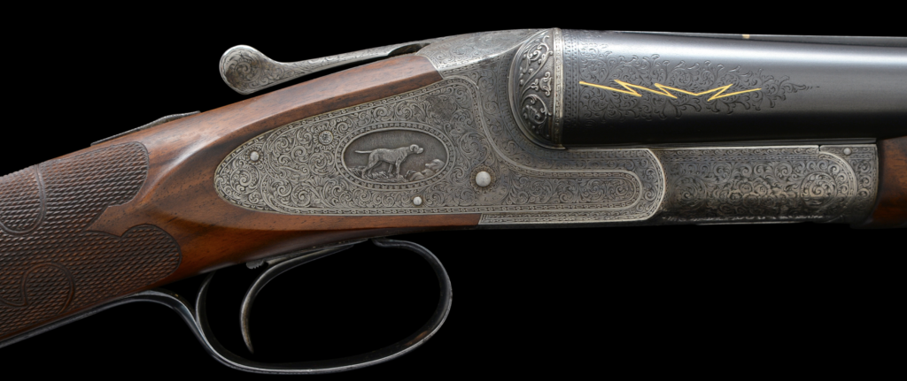 Lot 51: RARE AND ICONIC L.C. SMITH A-3 GRADE 12 GAUGE SHOTGUN ILLUSTRATED PROFUSELY IN LT. COL WM BROPHY’S “L.C. SMITH SHOTGUNS” BOOK